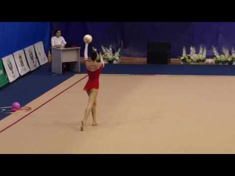 Полякова Вероника, мяч, многоборье 11.03.17