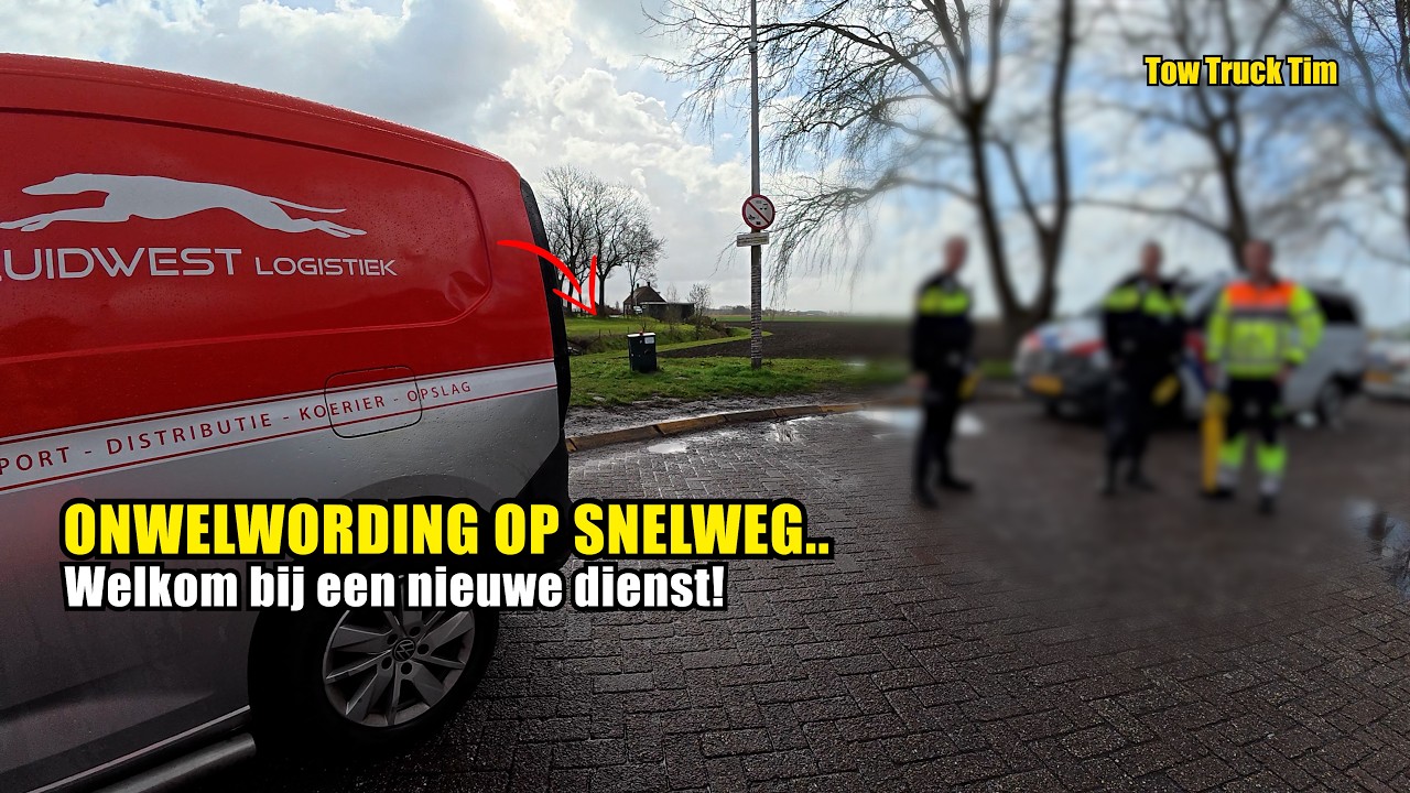 Bestuurder raakt onwel en wordt gereanimeerd..