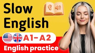 🎧📚 1.45 Hours of Slow English Listening podcast for Beginners (A1-A2) 📚 | 50 Lessons 🎯