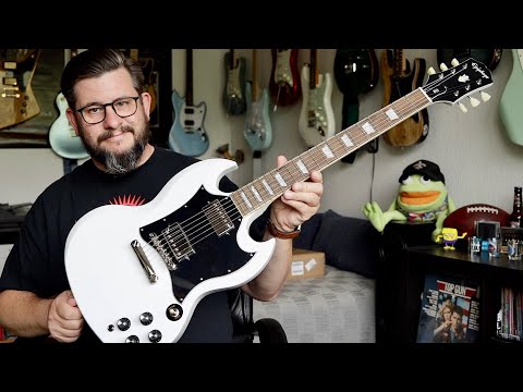 NGD: 2020 Epiphone SG Standard in Alpine White - Unboxing
