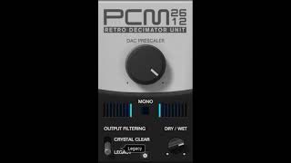 Video thumbnail for (Best  free VST🔥in 2021?😲)PCM2612 Retro Decimator Unit: bitcrusher by Inphonik,emulates Sega Genesis by Plugin Librarian【Free Plugin & Deals】