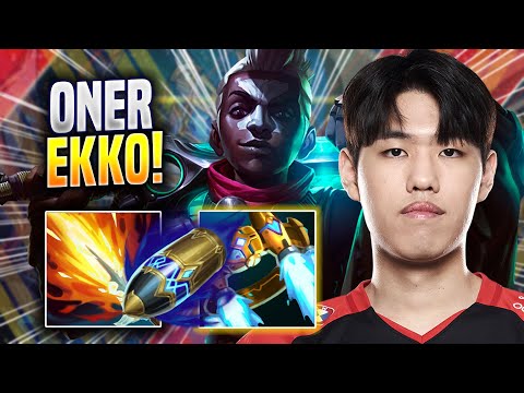 ONER IS A MONSTER WITH EKKO! - T1 Oner Plays Ekko JUNGLE vs Viego! | Preseason 2023
