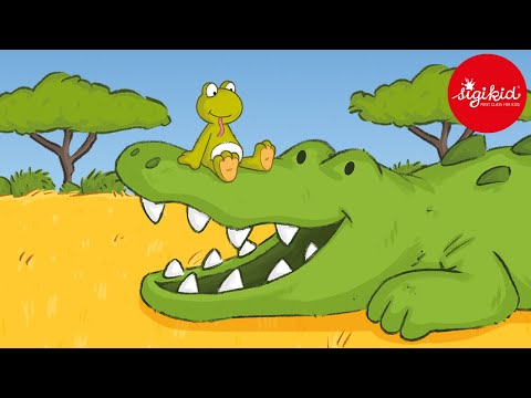 Das Krokodil und der kleine Frosch  - eine Hörgeschichte für Kinder ab 2 Jahren
