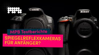 Canon EOS 2000D vs. Nikon D3500 - welche Spiegelreflexkamera ist besser für Anfänger geeignet? | MPB