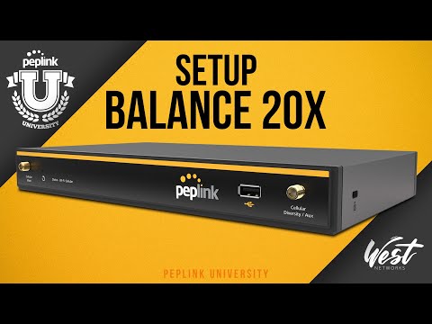 Tutorial - Setting up a Balance20X!