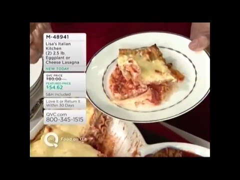 Lisa's Italian Kitchen on QVC- February 3, 2016
