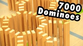 7,000 Dominoes - The Never Ending Chain Reaction #005 [HD]