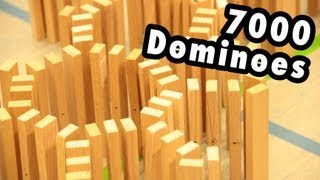 7,000 Dominoes - The Never Ending Chain Reaction #005 [HD]