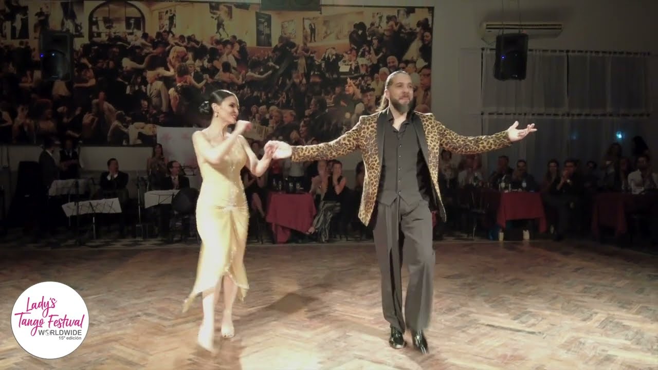 Video thumbnail for LADYS TANGO FESTIVAL 2022 - Exhibición de Celina Rotundo  y Hugo Patyn