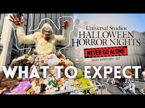 First Look at Halloween Horror Nights Scare Zones, Houses & Merch | Universal Studios Hollywood
