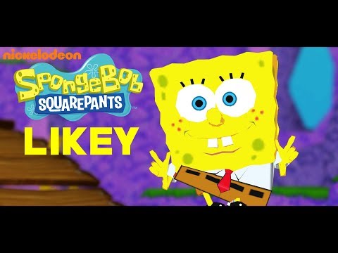 [MMD] TWICE - LIKEY ft. Spongebob (RANDOM)