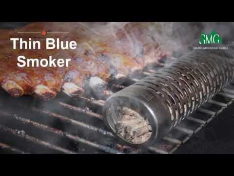 Wood Pellet Smoking Tube - Green Mountain Grills Thin Blue Smoker