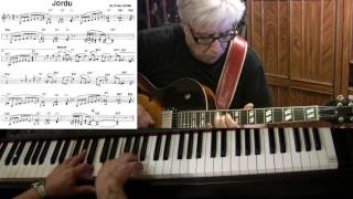 Jordu - guitar & piano jazz cover - Yvan Jacques