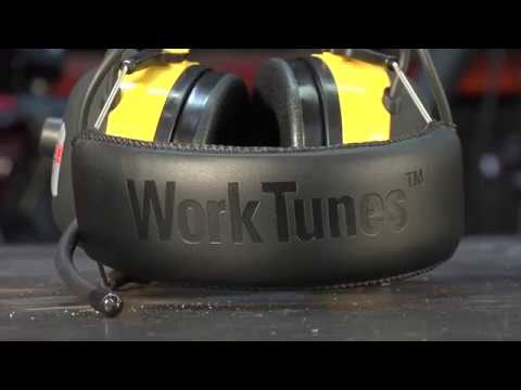 3M Tekk Protection Work Tunes AM/FM Radio and Hearing Protector, Model# 90541-80025V