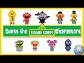 Guess The Sesame Street Character Sesame Street Friends Quiz