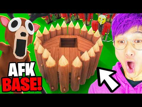 We Built the SAFEST AFK Base in 99 Nights in the Forest Roblox...!?