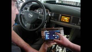 Zenec NC-5010MS Setup Opel Vectra C 2007