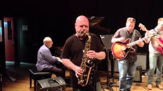 SO WHAT - solos by Nick Granville (guitar) and Brandon Fields (saxophone).