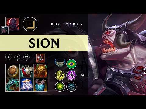 Sion Carry vs Lucian - BR Challenger Patch 26.04