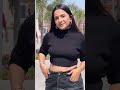 Sruishty Mann New Instagram Reel In Black Top And Jeans