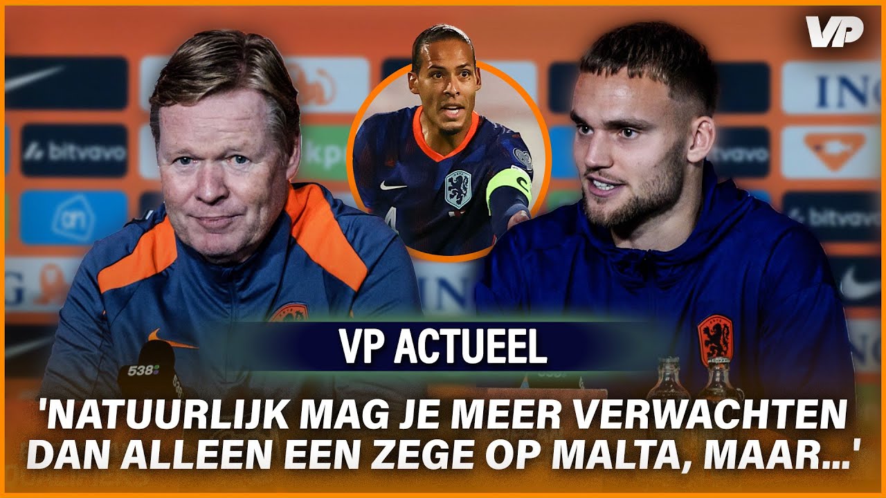 Thumbnail for article: Koeman zet Oranje-tweetal op scherp: 'Moet hem soms achter z'n broek aan zitten'
