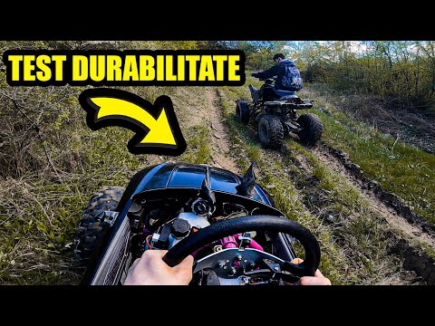 Mini Bentley VS Atv - I Broke the Mini Bentley..