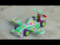 How To Make Matchbox Flying F1 Racing Car DC Motor Toy Car Diy Matchbox Racing Formula Car