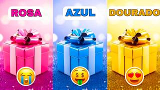 100 Desafios Incríveis | Escolha um BOTÃO, PRESENTE MISTERIOSO, O Que Você PREFERE e Muito MAIS