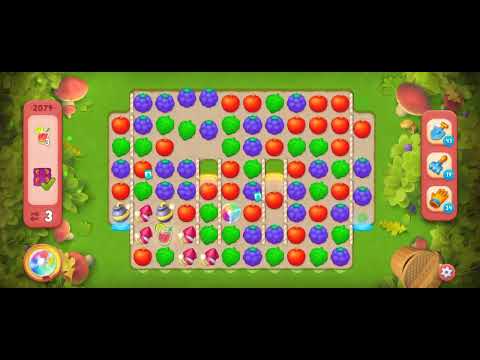 Gardenscapes Level 2079 [No booster] [Hard Level] #androidgameplay #gardenscapesgame #tranding