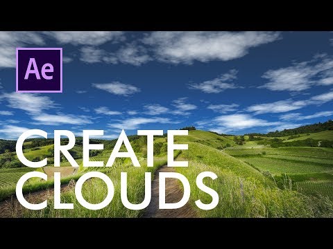Fake Clouds Timelapse in After Effects اردو हिंदी