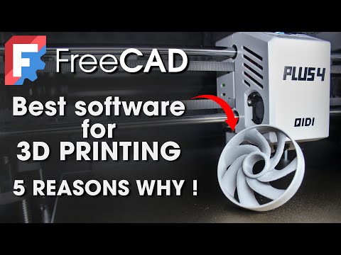 FreeCAD is the BEST for 3D Printing - 5 reasons WHY !