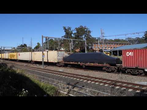 LDP006 & LDP008 with Aurizon 7BM7 - 17/9/17