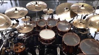 Video thumbnail for Todd Sucherman - Pearl Masterworks kit run through 2019 by Todd Sucherman