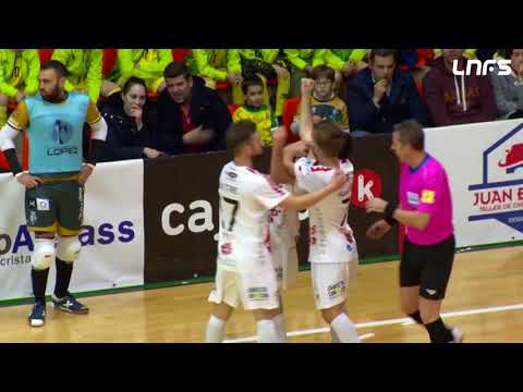 Gol Javi Alonso (3-2) Jaén Paraíso Interior - Naturpellet Segovia. 1Div, J18