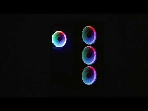 SPACER Gaming RAINBOW SPCS-GC-RAINBOW Black