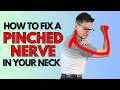 How to Fix a Pinched Nerve in Your Neck & Shoulder Blade | Nerve Flossing | Dr. Jon Saunders