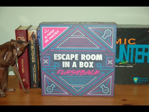 Flashback an Escape Room in a Box review with Coach Troy