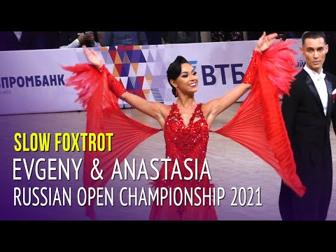 Slow Foxtrot = Evgeny Nikitin & Anastasia Miliutina = 2021 Russian Open Championship Adult Ballroom