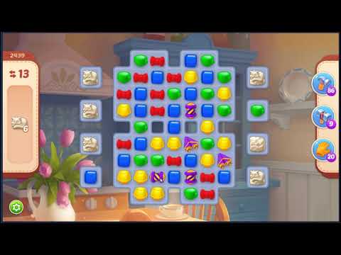 Homescapes Level 2439 - NO BOOSTERS 🏠 | SKILLGAMING ✔️