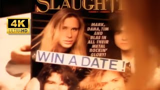 Slaughter  - Spend My Life - (official music video) - Upscaled to 4K UHD
