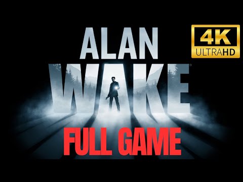 ALAN WAKE REMASTERED Gameplay Walkthrough FULL GAME 4K PS5 - No Commentary