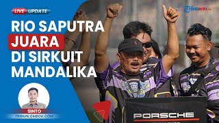 Rio Saputra Berhasil Rebut Juara Final Round Sprint Race Porsche Indonesia di Sirkuit Mandalika