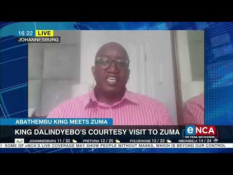 King Dalindyebo's courtesy visit to Zuma