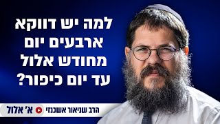 למה דווקא 40 יום מאלול עד יום כיפור? הרב שניאור אשכנזי חושף את הסוד הגדול של אלול! (הרב שניאור אשכנזי) - התמונה מוצגת ישירות מתוך אתר האינטרנט יוטיוב. זכויות היוצרים בתמונה שייכות ליוצרה. קישור קרדיט למקור התוכן נמצא בתוך דף הסרטון למה דווקא 40 יום מאלול עד יום כיפור? הרב שניאור אשכנזי חושף את הסוד הגדול של אלול! (הרב שניאור אשכנזי) - התמונה מוצגת ישירות מתוך אתר האינטרנט יוטיוב. זכויות היוצרים בתמונה שייכות ליוצרה. קישור קרדיט למקור התוכן נמצא בתוך דף הסרטון