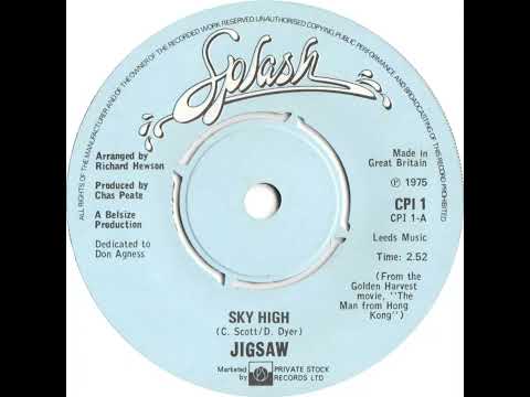 UK New Entry 1975 (273) Jigsaw - Sky High