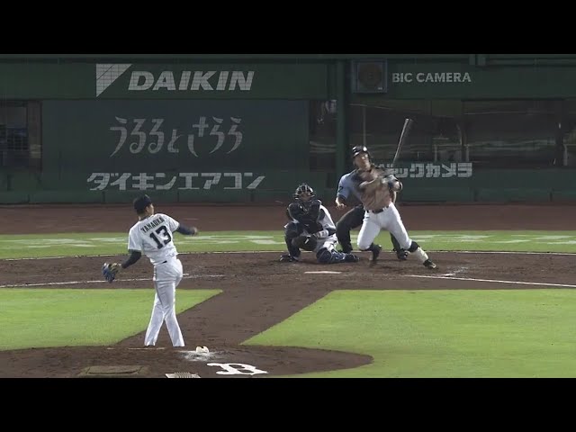 【5回表】打撃好調!! ファイターズ・渡邉の5試合連続打点となるタイムリーで追加点!! 2019/7/24 B-F