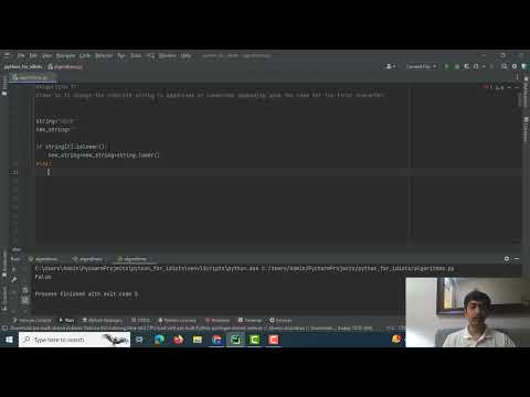 Python Algorithm Convert String To Uppercase Or Lowercase Geeksforgeeks