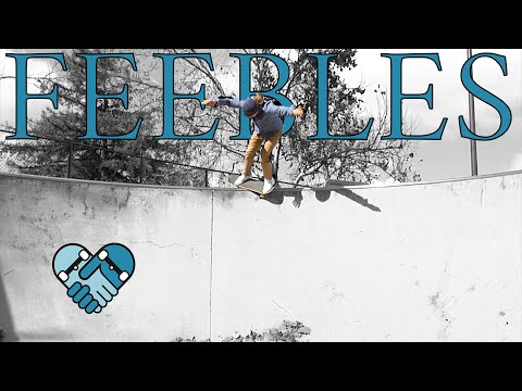 How to FEEBLE GRIND on Flat Bars, Down Rails, & Transitions. All Ability Levels on a skateboard