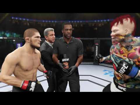 Khabib vs. Cyber Punch - EA Sports UFC 2 - Champions Fight ☝️🦅