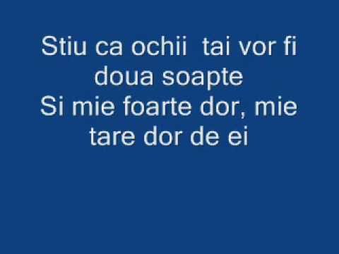 Cristi Nistor-Ochii mei (lyrics)
